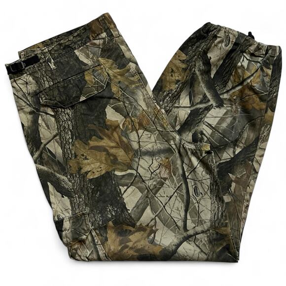 Outfitters Ridge Other - Outfitters Ridge Realtree Hardwoods Camouflage Camo Cargo Pants XL Hunt 40 x 32
